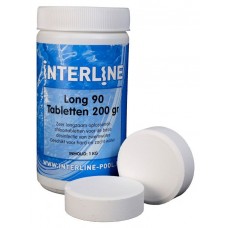Interline Chloortabletten - Long 90 - 200gram/1kg